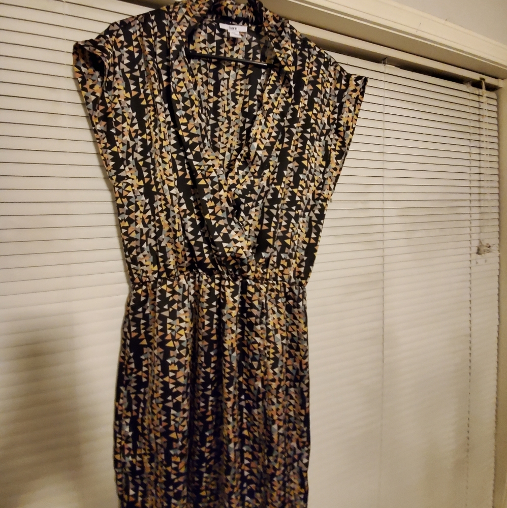 Bar III black print mindless XL NWOT